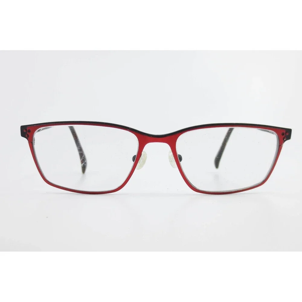 Revolution Eyewear Avon BUR Red Tortoise Rectangular Eyeglasses 52-16-135 35424
